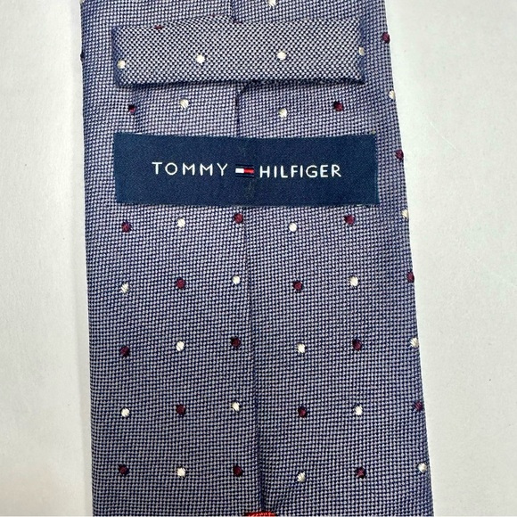 Silk & Wool Blend TOMMY HILFIGER Classic Two-Tone 3” Tie - Picture 3 of 8